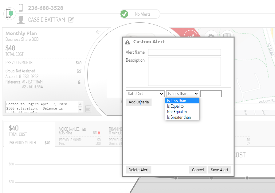 screenshot of SpikeFli Analytics